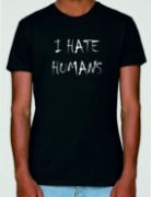 Picture of I Hate Humans Funny T shirt Unisex Birthday Gift