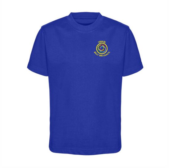 Picture of Ysol Bro Brynach Blue PE T-Shirt