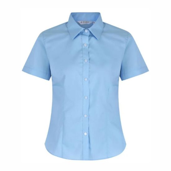 Picture of Trutex Twin Pack Of Blue Girls Short Sleeve Blouse
